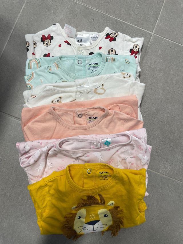 Pack 6 pijamas bebe