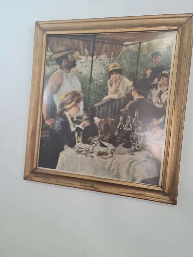 Cuadro con cristal, Renoir