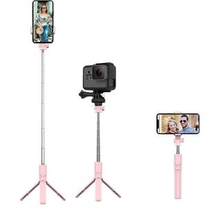 Palo Selfie Trípode  19-100 cm,con Mando Bluetooth