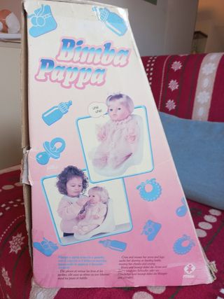 Bambola Bimba Pappa Furga,anni '90.Rara. Funziona