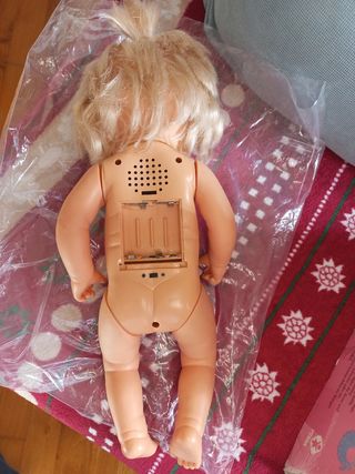 Bambola Bimba Pappa Furga,anni '90.Rara. Funziona