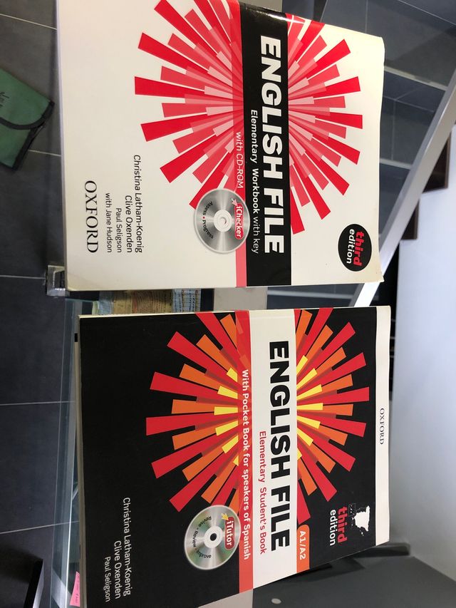 Libros english file A1 / A2