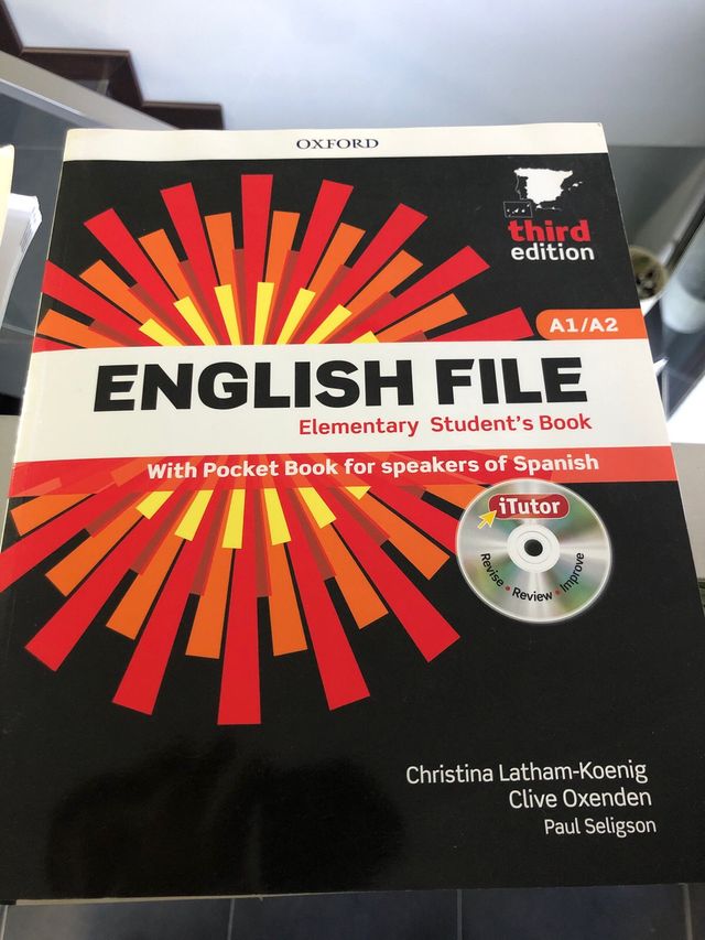 Libros english file A1 / A2