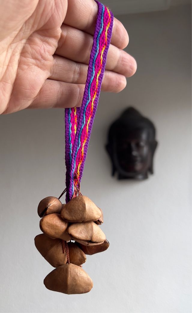 Sonaja semillas para muñeca o tobillo