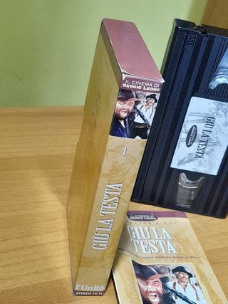 VIDEOCASSETTA VHS FILM WESTERN GIÙ LA TESTA