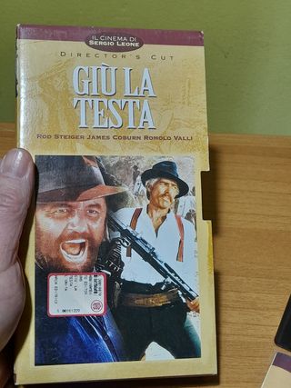 VIDEOCASSETTA VHS FILM WESTERN GIÙ LA TESTA