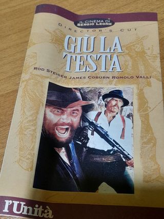 VIDEOCASSETTA VHS FILM WESTERN GIÙ LA TESTA