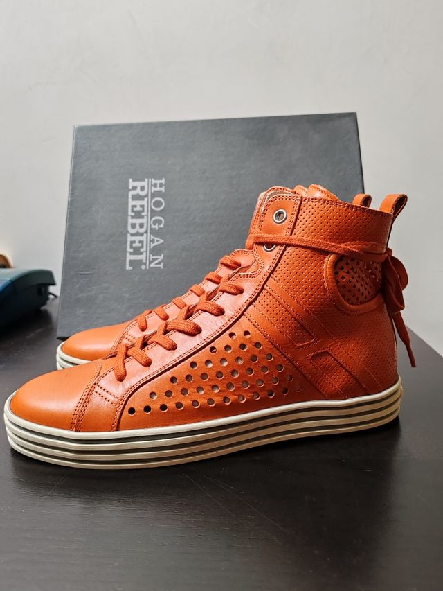 Scarpe Hogan arancioni nuove