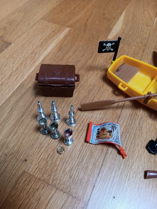 Barca pirata playmobil