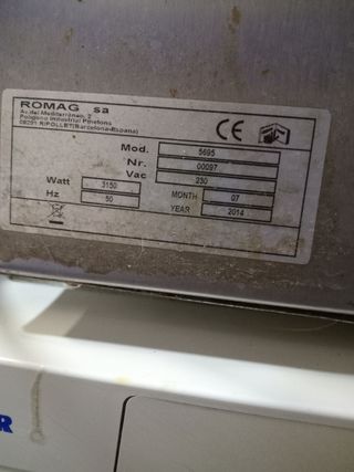 Horno para pan piza carne industrial