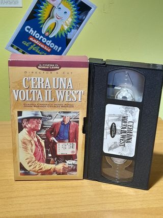 VIDEOCASSETTA VHS FILM C'ERA UNA VOLTA IL WEST