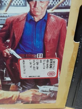 VIDEOCASSETTA VHS FILM C'ERA UNA VOLTA IL WEST