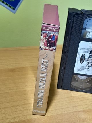 VIDEOCASSETTA VHS FILM C'ERA UNA VOLTA IL WEST