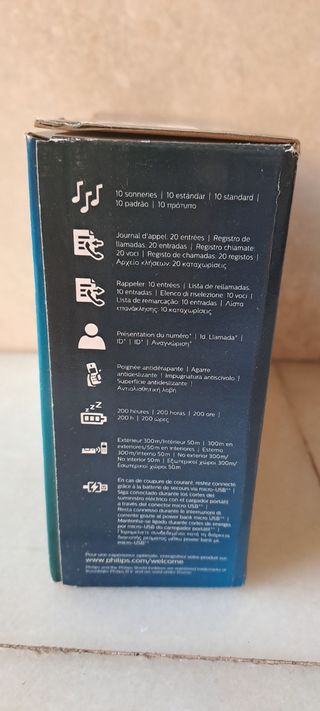 Teléfono inalambrico Philips