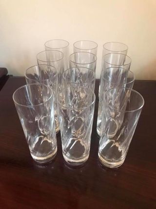 Servizio bicchieri cristallo da 12