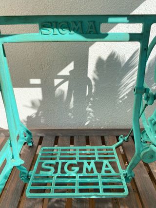 Mesa vintage máquina de coser SIGMA