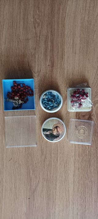 Colección 3 rosarios diferentes