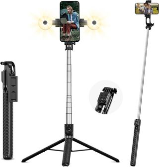 Palo Selfie Tripode con Control Remoto Desmontable