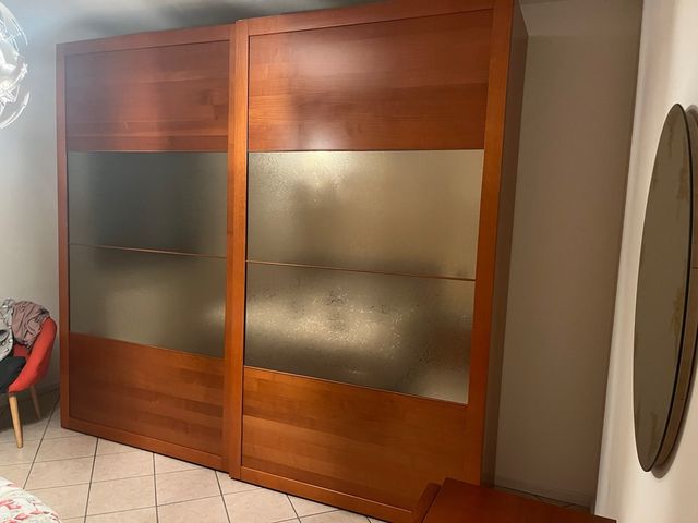 Armadio cassettone e comodini