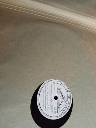 Discos pizarra y album música clasica