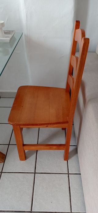 Sillas de madera