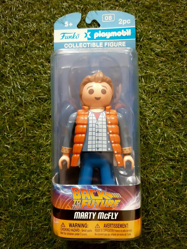 Playmobil x Funko 08 Marty McFly Regreso al Futuro
