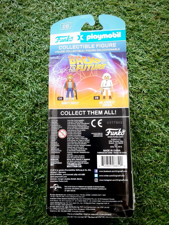 Playmobil x Funko 08 Marty McFly Regreso al Futuro