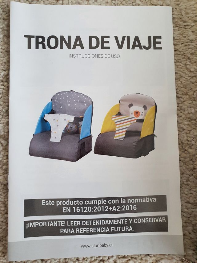 Trona de viaje portátil Babify