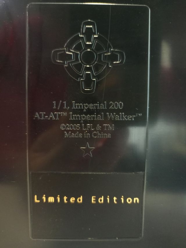 STAR WARS AT-AT IMPERIAL WALKER LIMITED EDITION 0