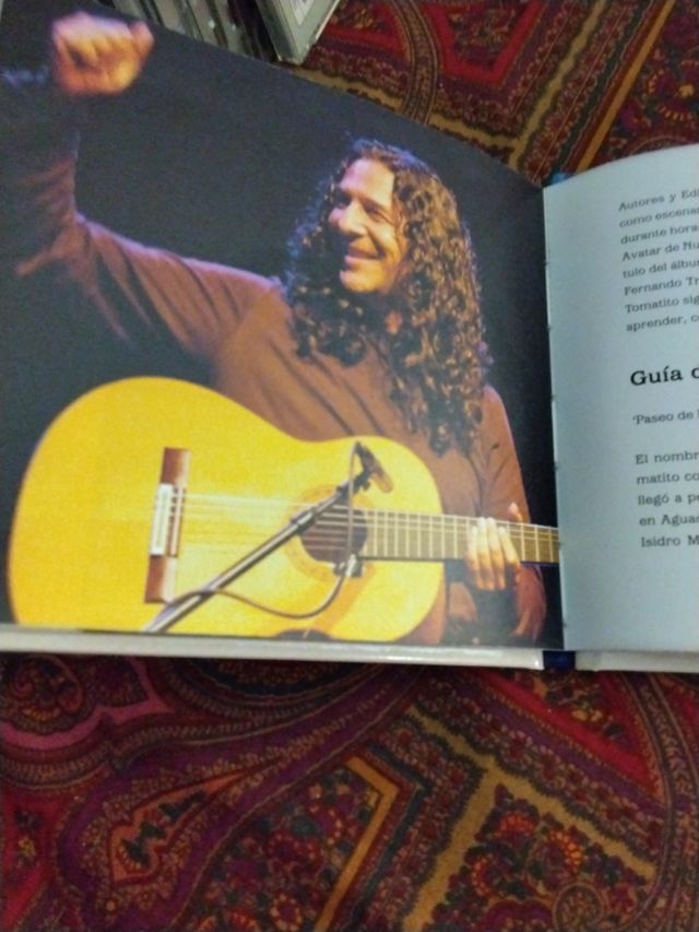 CD+ libro. Tomatito. Paseo de los castaños