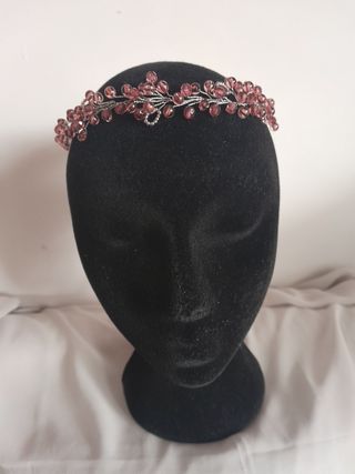 Tiara/diadema boda, comunión, fiesta