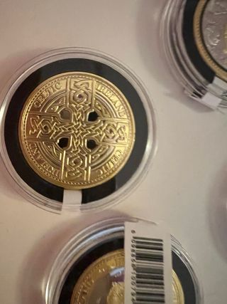 Medallas de Irlanda en capsula