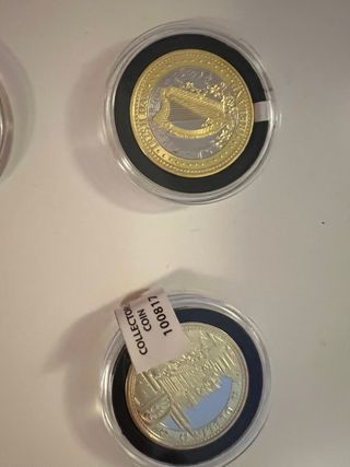 Medallas de Irlanda en capsula