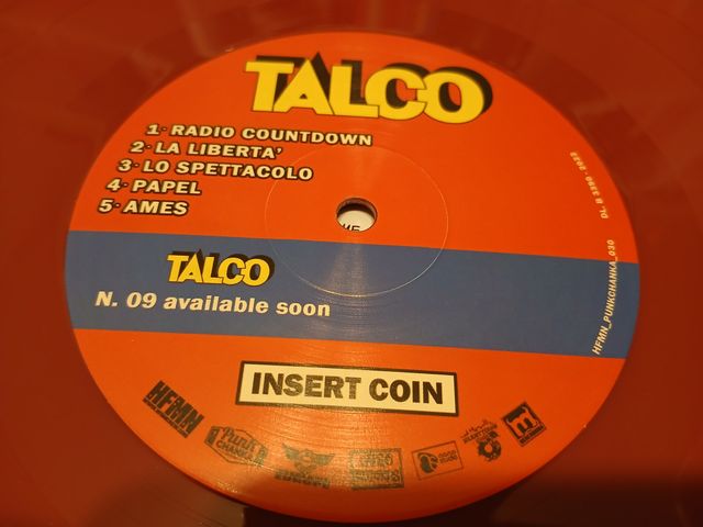 VINILO DE TALCO -INSERT COIN- (2022)