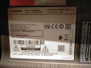 Despiece TV Samsung curvo