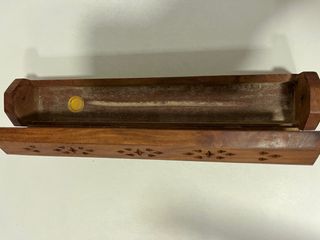 Caja de madera  para incienso