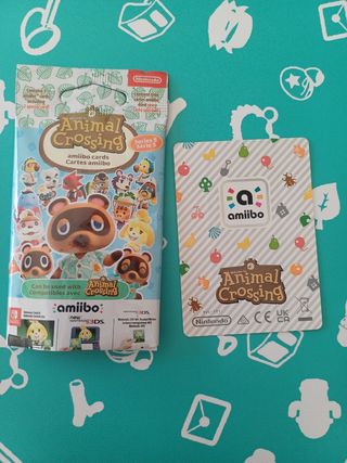Tarjeta animal crossing Río 444.