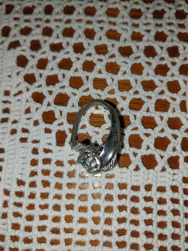 Anillo de plata