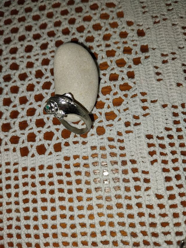 Anillo de plata