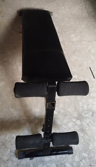 Banco abdominales plegable