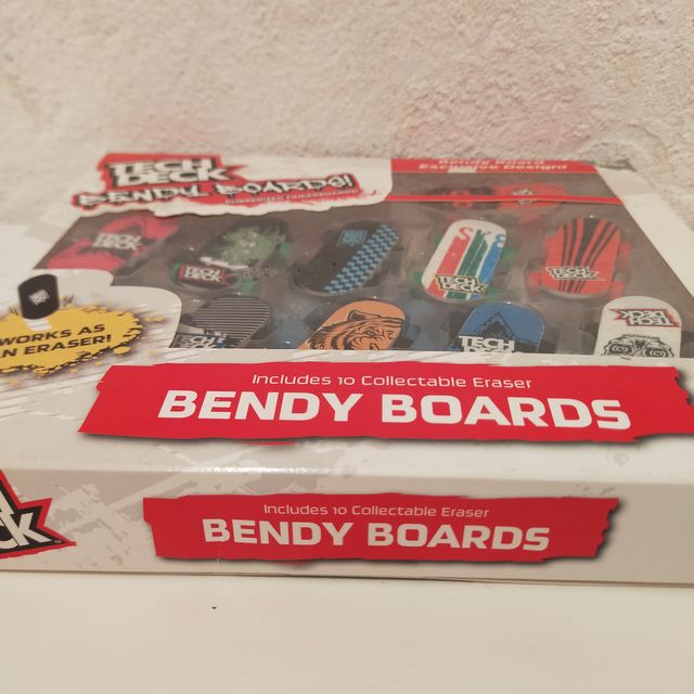 Tech Deck Bendy Boards 10 PC Diapasones de goma
