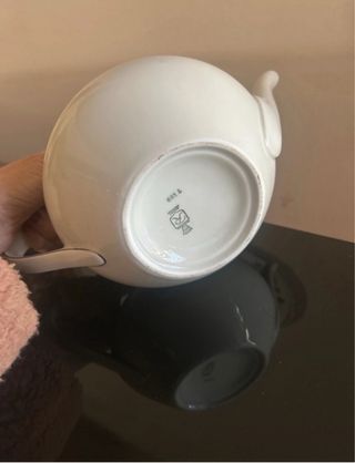 Set completo da tè porcellana Bavaria profilo oro