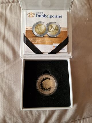 2 EURO QUALITÀ PROOF OLANDA ANNO 2013.