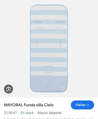 Funda silla bebé nueva