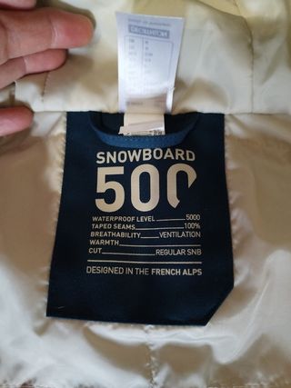 Abrigo para la nieve