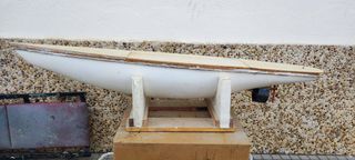 Barco grande sin terminar