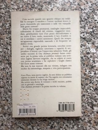 Libro crime Una chiamata personale