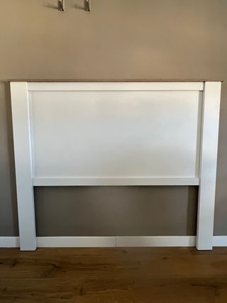 Cabecero cama madera blanco 160cm