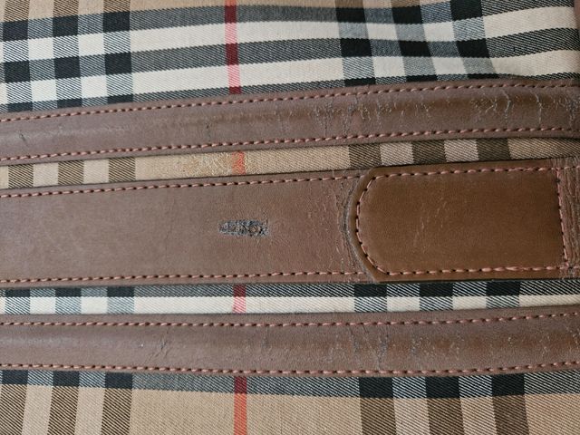 Burberry cloth travel bag