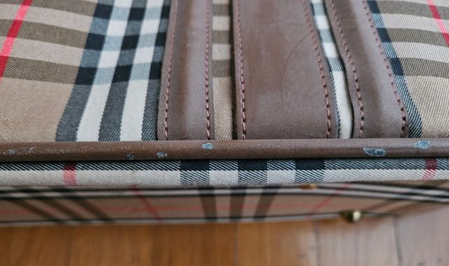 Burberry cloth travel bag